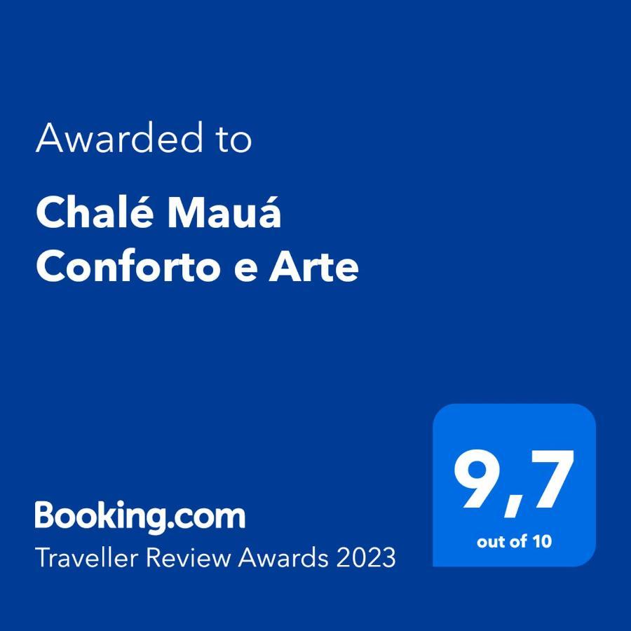 Chale Maua Conforto E Arte 비스콘지 지 마우아 외부 사진